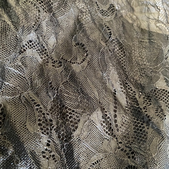 Bebe lace see thru shirt - Picture 2 of 4